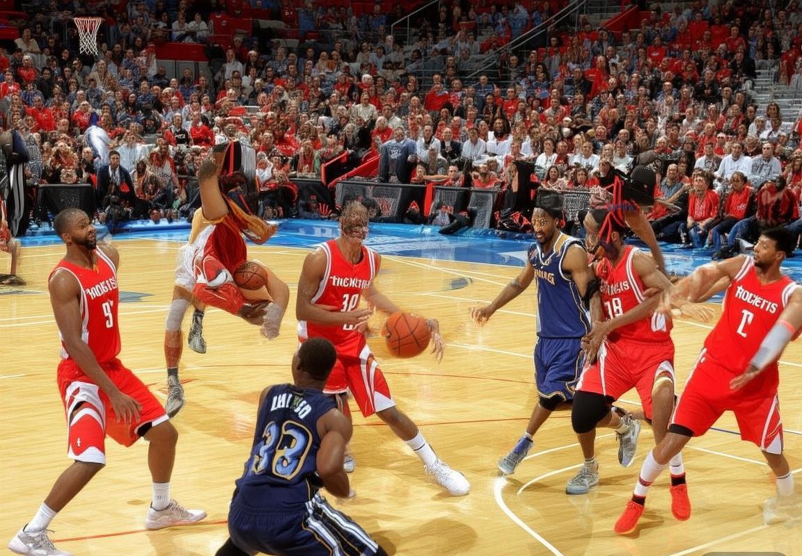 火星碰撞！火箭VS灰熊篮球盛宴关键瞬间解析(图1)