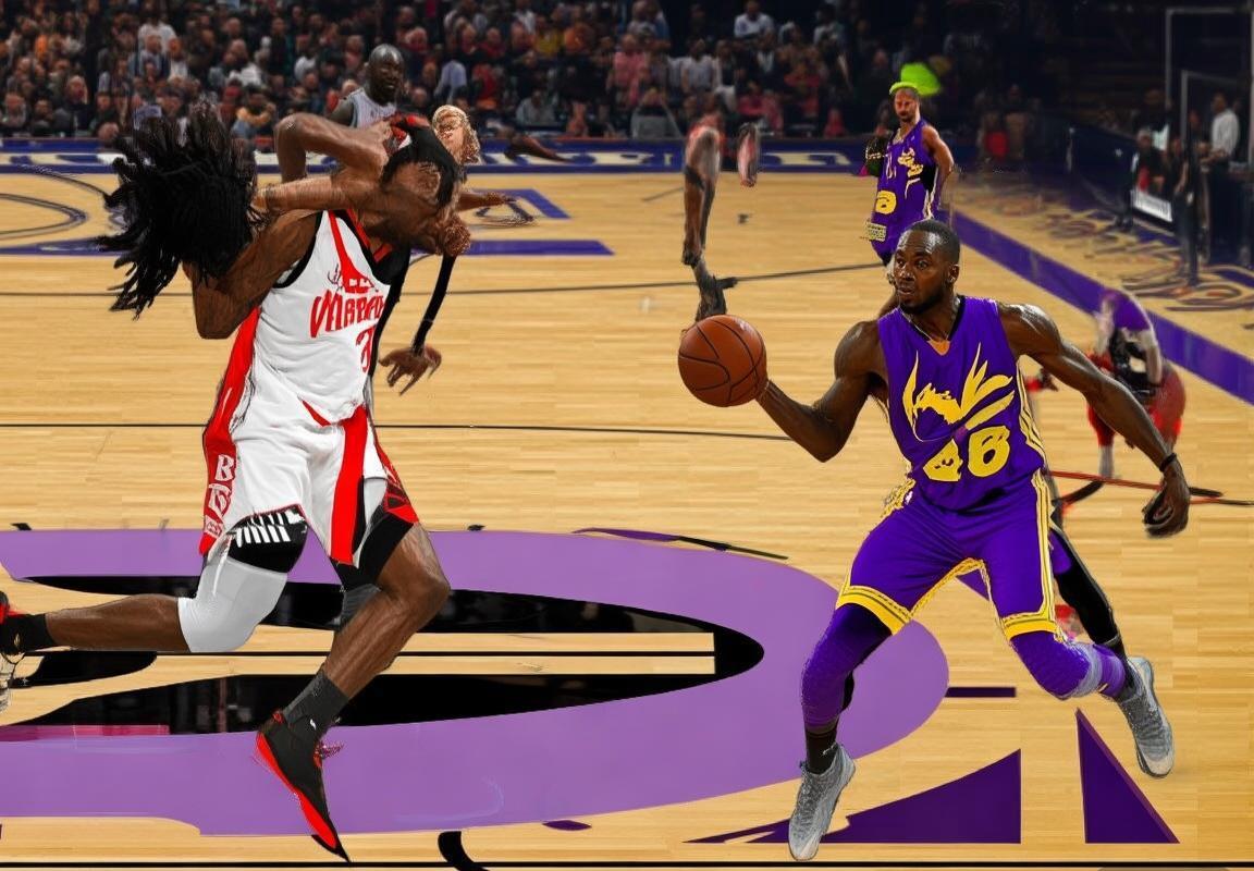 2021经典对决：拉文爆发詹姆斯助湖人逆袭，公牛湖人激战纪实(图1)